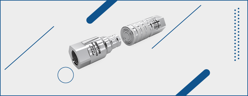 UNF DÜZ ALINLI OTOMATİK RAKOR ISO 16028