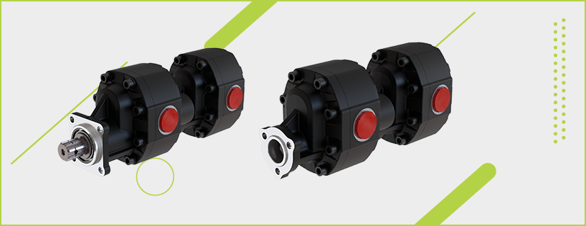 40 GRUBU DÖKÜM DİŞLİ TANDEM POMPALAR