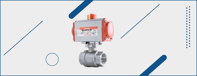 KÜRESEL VANALARPNM AKTÜATÖRLÜ DİŞLİ KÜRESEL VANA PASLANMAZ 2 PARÇALI